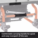 Bezvadu galda zāģis TE-TS 36/210 Li-Solo, EINHELL, 4340450, 70 mm grie&scaron;anas augstums, kompakts un viegls dizains, papla&scaron;ināms galds.