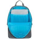 Rivacase Seljakott Alpendorf 7561GREY, 16", 600g, RPET pol&uuml;ester, veekindel, sisemine tasku, k&uuml;lgtaskud