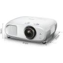 Epson | EH-TW7100 | 4K PRO-UHD 3840 x 2160 (2 x 1920 x 1080) | 3000 ANSI lumens | White | Lamp warranty 12 month(s)