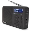 Aiwa Pārnēsājams radio uztvērējs RD-40DAB/BK, 2W, 50 DAB+ stacijas, 50 FM stacijas, 2000mAh akumulators, LCD