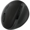Logilink Pele ID0139, 2.4GHz, 1600dpi, 6 pogas, bezvadu, melna, ergonomiska forma, FSK Autolink