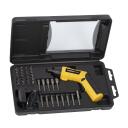 Akumulatora skrūvgriezis 3.6V ar 37 piederumiem, Powerplus, POWX00405, 1.3Ah akumulators un lādētājs