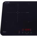 Adler Induktsioonipliit CR 6514, 2 p&otilde;letit, 220-240 V, 3500 W, LCD ekraan, must, laste turvafunktsioon, lihtne puhastada