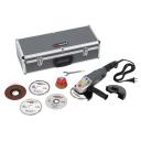 Leņķa slīpma&scaron;īna 900W &Oslash; 125mm - 6 piederumu, POWERPLUS, POWESET2, 12000 apgr./min, alumīnija korpusā