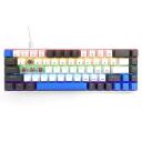 Media-Tech Mehaaniline klaviatuur RED CORE MX60 MT1259, 60%, USB-C, Cherry MX Punane, 68 nuppu, RGB taustvalgustus, anti-ghosting