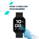 Nutikell t&auml;iskosketusekraani Bluetooth &uuml;henduse ja multisport režiimidega Easy SW-54 Must CNS-SW54BB CANYON