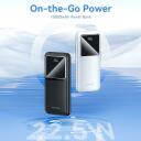 Vention Power Bank FHKW0 10000 mAh, 22.5 W, 2xUSB-A, 1xUSB-C, Micro USB, baltas