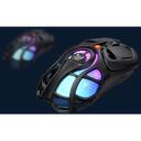 Onikuma DM02 datorpele, DM02 Black, 800/1200/2400/3600/6400/12800 DPI, RGB apgaismojums, 1000 Hz ziņo&scaron;anas frekvence