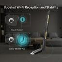 TP-Link Wi-Fi adapter Archer TBE400U Plus, 2.4 GHz, 5 GHz, 6 GHz, 802.11ax, 6.5 Gbps, k&otilde;rge kasu