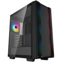 Deepcool Korpus CC560 ARGB V2 R-CC560-BKTAA4-G-2, 2x3.5" sisemised kohad, 2+1x2.5" sisemised kohad, 7 laiendamisava, 1xUSB 3.0
