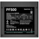 Deepcool Toiteplokk PF500 R-PF500D-HA0B-EU, 500 W, 120 mm ventilaator, 80 PLUS White, 1 x 24 pin ATX, 1 x 8 pin EPS12V