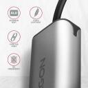 Axagon Сетевой адаптер ADE-25R, 2.5 Гбит/с, USB 3.2 Gen 1, 1x RJ-45, металлический корпус, Plug and Play, Wake-on-LAN