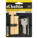 Keltin Užrakto cilindras su rankenėle 35/35k K02645, 30/30G mm, 3 raktai, aliuminis, ZnAl lydinys, 25000 ciklų