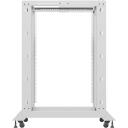 Lanberg Avatud rack 19" 22U OR01-6022-S, 600x1000mm, RAL7035, 4 vertikaalset paigaldusrauda