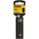 DeWALT triecienmuciņa 19 mm 1/2 in, 78 mm, 1 gab, dziļa, triecienam paredzēta, tīrāma