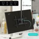 Onkron крепление для телевизора потолочное N2L-B 32-80" 68.2 кг, наклон -15 - 5&deg;, поворот 60&deg;, черный