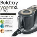Beldray putekļu sūcējs BEL01797VDE, 700 W, 3 l, HEPA filtrs, 6 m vads, 2 uzgaļi, sausā tīrī&scaron;ana