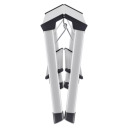 Sulankstomas laiptelių suoliukas D60 StandardLine HAILO 034442701 aliuminis 2x2 pakopos