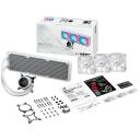 Asus Ūdens dzesētājs 90RC00T2-M0UAY0, 394mm, 121mm, 27mm, 12V, Alumīnijs, RGB, AM4, AM5, LGA 115x, LGA 1200, LGA 1700, 35-39 dB