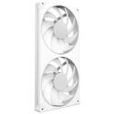 Nzxt Arvutikorpuse ventilaator F280 RGB Core RF-U28HF-W1, 2000 RPM, 3.2 mmH2O, 8 RGB LED, 1 tk.