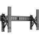 Sbox televizora kron&scaron;teins LVW02-48T, 37-70'', 70kg, 800x400, melna, tērauds, fiksēts, siena