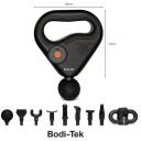 Bodi-Tek Спортивный перкуссионный массажный пистолет BT-MAWB-EU/1.1, 4 режима, 1800-3000 об/мин, 8 насадок, перезаряжаемый