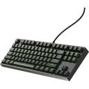 Genesis THOR 404 TKL klaviatūra NKG-2071, USB, Kailh Box Brown V2, melna, RGB, mehāniskā, Hot-Swap, stabilizatori