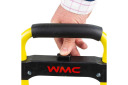 Salokāmi rokas ratiņi, WMC TOOLS, WMC-GZS90S, 90 kg, platforma 420x280 mm, 150 mm riteņi