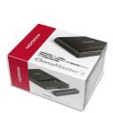 Axagon SSD adapter ADSA-CC USB-C 10Gbps, M.2 NVMe, SATA, 0.1m, toiteadapter, USB-C kaabel