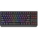 Genesis THOR 230 klaviatūra NKG-2108, bezvadu, Outemu Silent Lemon, RGB, 25 apgaismojuma režīmi, 3000 mAh akumulators
