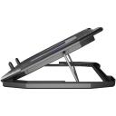 Natec Klēpjdatora dzesē&scaron;anas paliktnis Oriole NPL-1926, 43.9 cm, 3 ventilatori, USB 5V, zila apgaismojums