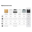 Style Sense Compact 300 Slate Electronic Scales Soehnle 1063881 29x29x6.8cm 180kg