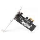 Digitus Gigabit Ethernet PCI Express tīkla karte DN-10135, 2500 Mbit/s, 1xRJ-45, Realtek RTL8125B, melna