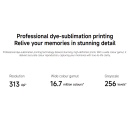 Ne&scaron;iojamas fotoprinteris su Bluetooth ry&scaron;iu ir dye-sublimacijos spausdinimo technologija 313 &times; 313 dpi Portable Photo Printer Pro White BHR082QGL Xiaomi