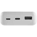 Intenso Power Bank XS10000 10000 mAh, Li-Pol&uuml;meer, 1x USB-A, 1x USB-C, 3.1 A, valge