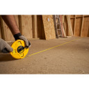 Garā mērlente 30m/100ft, stikla &scaron;ķiedras, 0-34-262, Stanley