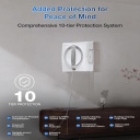 Logu tīrīšanas robots ar 2800 Pa sūkšanas jaudu un automātisko drošības sistēmu balts WINBOT W2 PRO Ecovacs