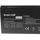 Green Cell AGM06 UPS aku, 12 V, 9 Ah, hooldusvaba, VRLA, 1 tk, must, 5 aastat kasutusiga
