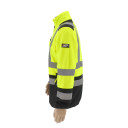 HI-VIS WORK FULL-ZIP FLEECE SWEATSHIRT T3 FLUO YELLOW/ L AW02642 AWTOOLS