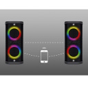 Portatiivne Bluetooth k&otilde;lar PS-950 2&times;80 W (160 W RMS) TWS IPX4 FM USB microSD LED ekraaniga ja akuga Must SV-022396 SVEN