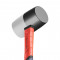 Rubber hammer 450g, fiberglass handle DNIPRO-M