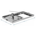 Peļu slazds - metāla BIOOGROD 730401, 16.6x2.46x8.99 cm, 0.103 kg