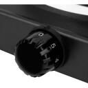 Jata Mini plīts JECE1252, 2000 W, 2 sildī&scaron;anas plāksnes, &Oslash; 155 mm, 5 jaudas līmeņi, regulējami termostati, neslīdo&scaron;a pamatne