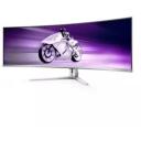 Philips OLED monitor 49M2C8900L/00, 49", 5120 x 1440, 144 Hz, 0.03 ms, 2xHDMI, USB keskjaam, KVM l&uuml;liti, USB PD 90W