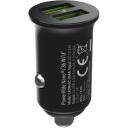Green Cell auto laadija GC PowerRide Nano36 CADM-GC-36AA, 36W, 6A, 2x USB-A, kiire laadimine, alumiiniumkorpus