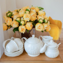 Tējkanna SOFIA, 600ml, D13xH14cm, balts 85107 Allit