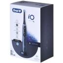 Braun elektriskā zobu birste iO 8N Black Onyx, 1 rokturis, 2 uzgaļi, OLED displejs, 6 režīmi, ceļojumu kaste