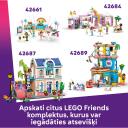 Lego Konstruktors 42685, 410 gab., 3 minilellītes, rotējo&scaron;a platforma, tualetes galdiņ&scaron;, modes aksesuāri