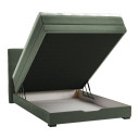 Kontinentālā gulta JEEP 120x200cm, zaļa 86106