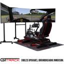 Next Level Racing V&otilde;idus&otilde;idu simulaatori kabiin GTtrack NLR-S009, 138cm, 55cm, 120cm, 48kg, 150kg, 4-punktiline turvav&ouml;&ouml;
